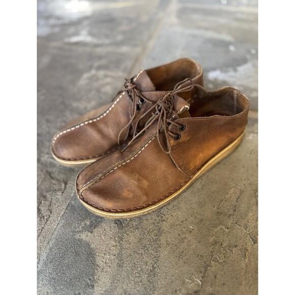 Clarks Originals Desert Trek Beeswax Leather Chukka Boots Men’s Size 9 - Iconic - Picture 3 of 12